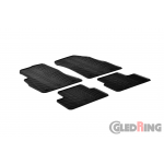 Original Gledring Passform Fußmatten Gummimatten 4 Tlg.+Fixing - Chevrolet Cruze 2009->